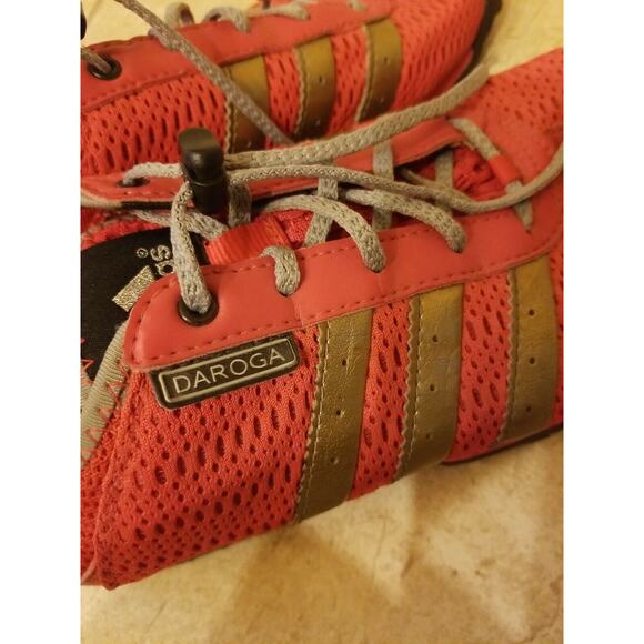 Adidas Daroga Mesh Running Shoes Mens 7.5 Red Lace Up Low Top Sneaker EVN 791001 - Picture 5 of 13